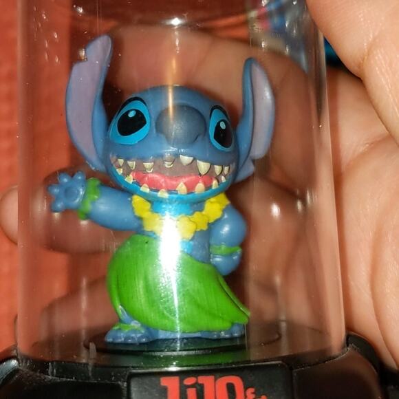 Disney Stitch Keychain Eraser and Toy Capsule Lot - Picture 7 of 8
